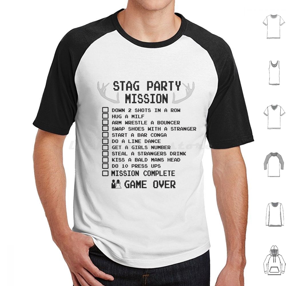 Men'S Grooming Checklist - Junggesellenabschied-Checkliste Lustiges Bachelor-Shirt T-Shirt aus Baumwolle