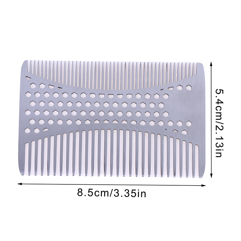 Men'S Grooming Tool - Leicht zu tragendes Pflegewerkzeug, Bartkamm aus