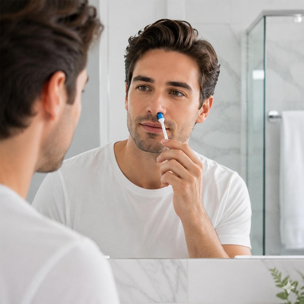 Men'S Grooming Wax - Einweg-Nasenwachs-Applikatoren, Spateln für Nase, Ohren, Gesicht,