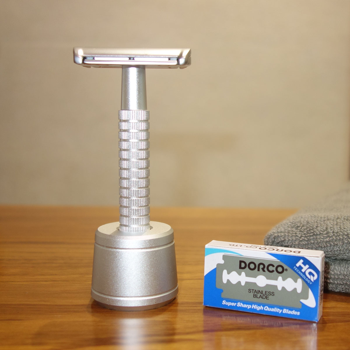 Men'S Grooming Blade - iRAZOR Doppelschneidiger Sicherheitsrasierer für Männer, nasser