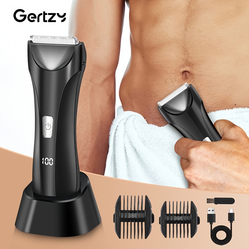 Men'S Grooming Blade - Elektrischer Körpertrimmer und Rasierer für Männer,