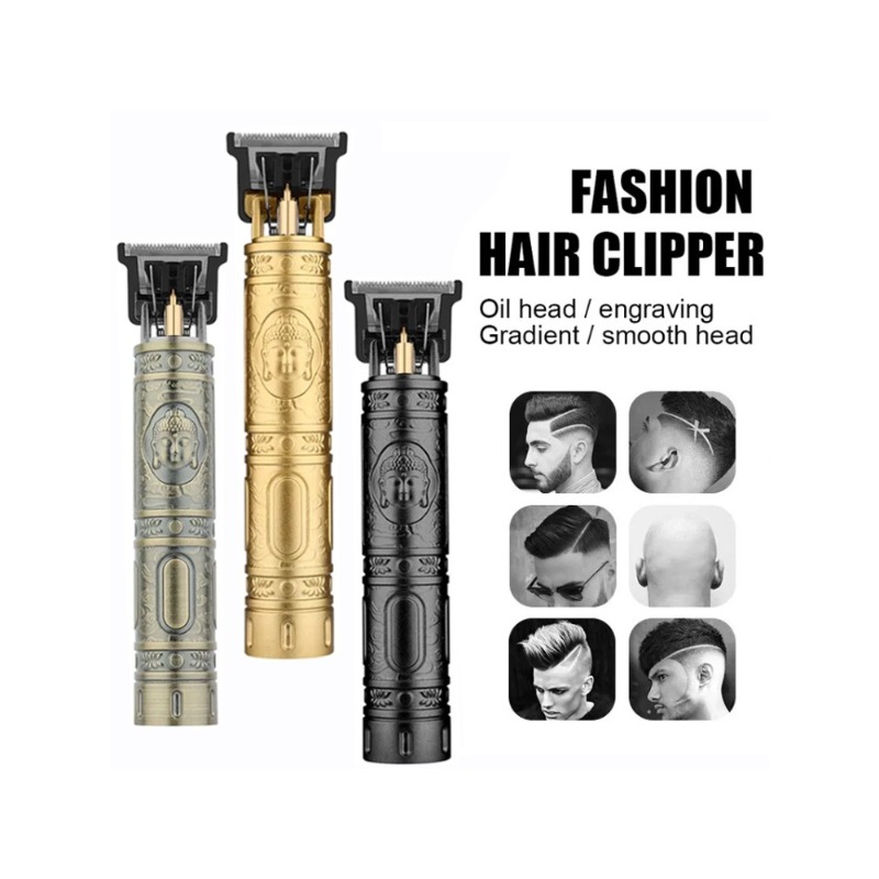 Men'S Grooming Blade - T9 Vintage Haarschneidemaschine mit präziser T-Klinge,