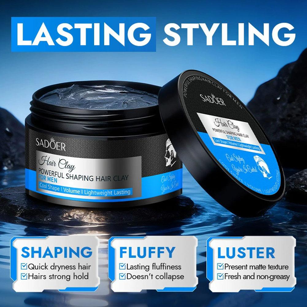 100g Herren-Haarstyling-Tonpas – Men'S Grooming Wax Bewertung und Preis