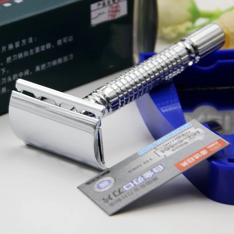 Doppelschneidiger Bartrasierer – Men'S Grooming Accessories Kit Bewertung und Preis