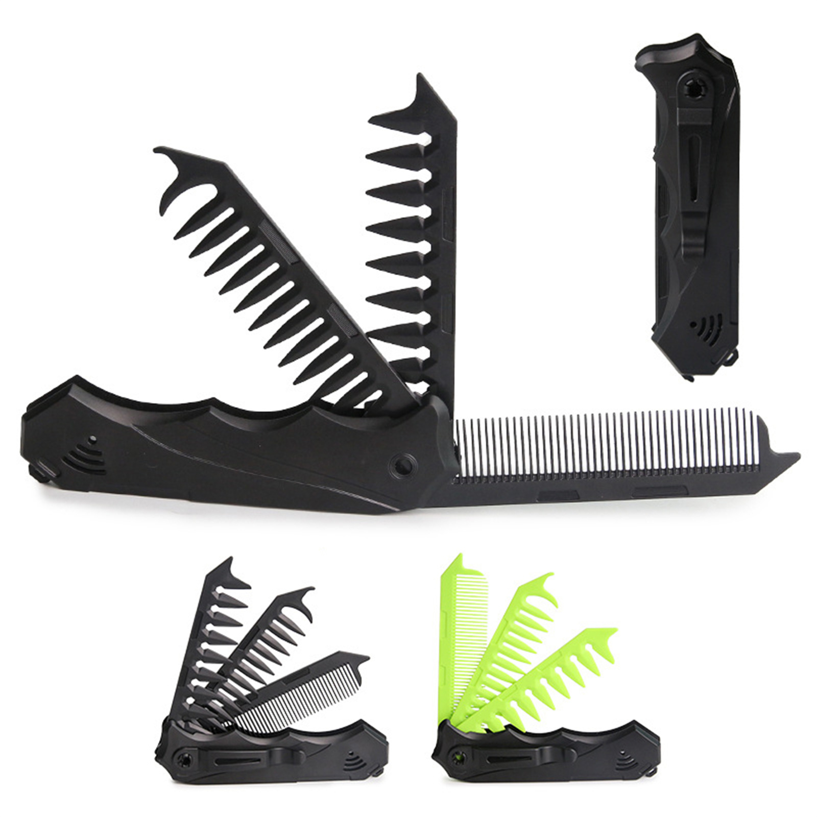 Klappkamm mit zwei Zähnen für  – Men'S Grooming Tool Bewertung und Preis
