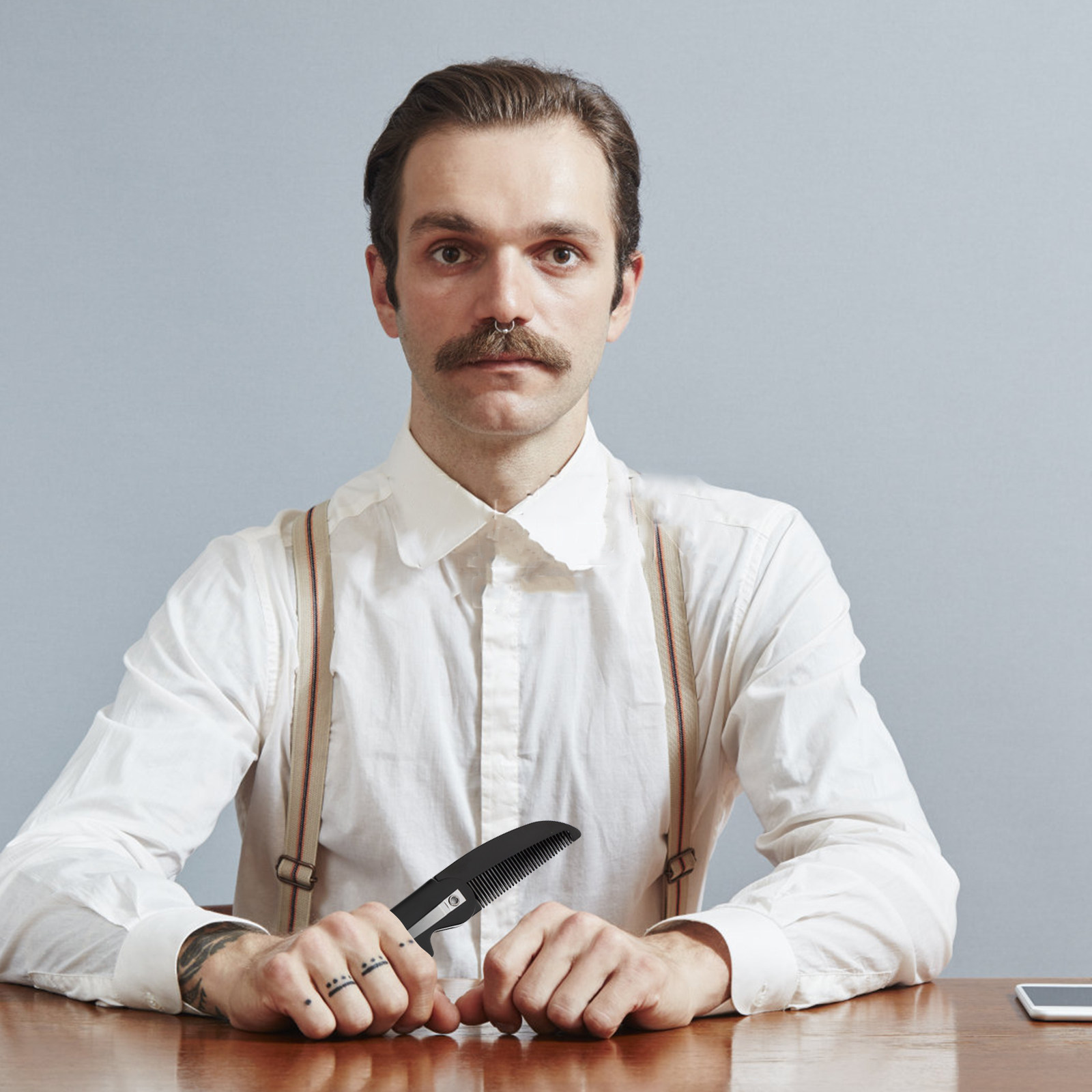 3 Stück faltbare Bartkämme aus – Men'S Grooming Tool Bewertung und Preis