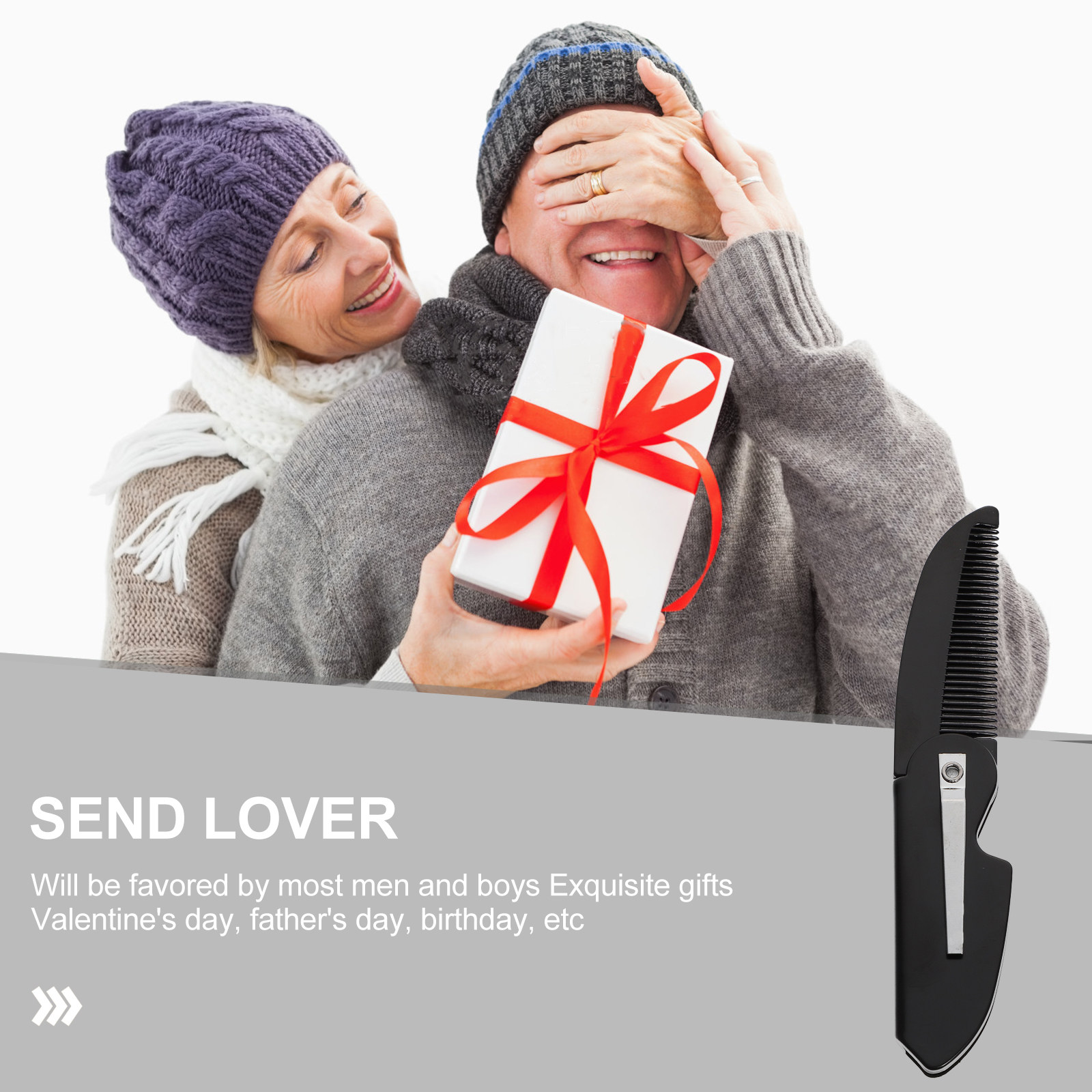 3 Stück faltbare Bartkämme aus – Men'S Grooming Tool Bewertung und Preis