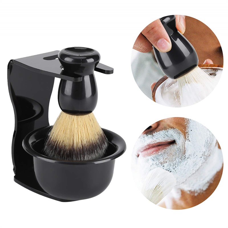 Rasierpinsel und Schüssel mit  – Men'S Grooming Accessories Kit Bewertung und Preis