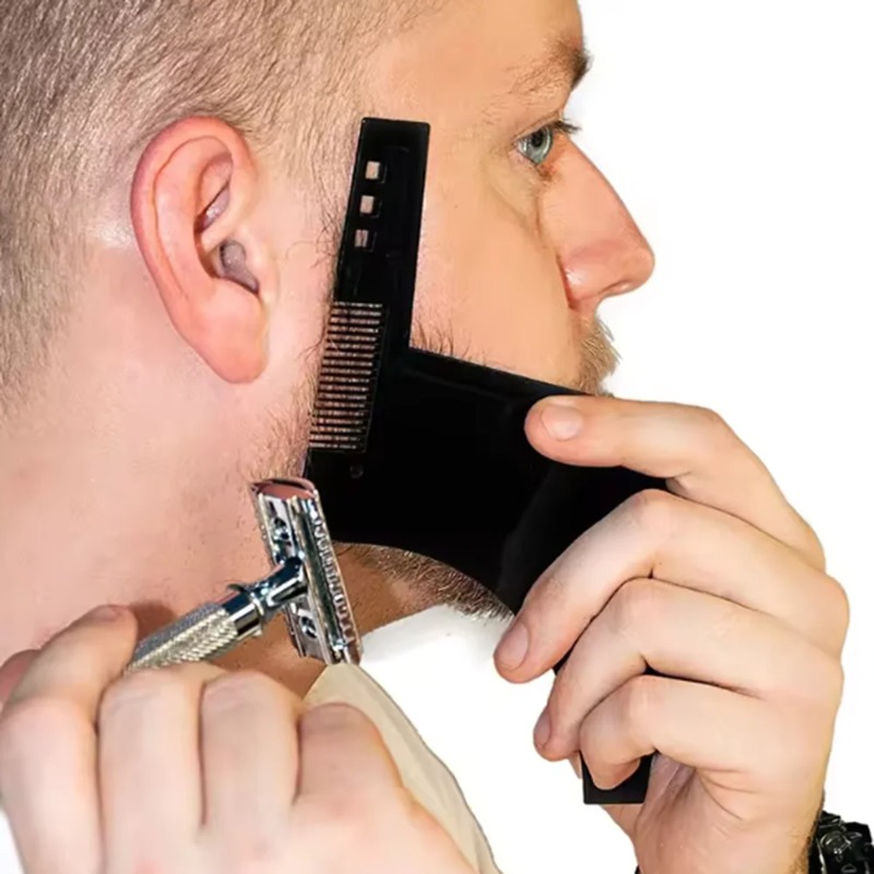 1 Stück Bartformungsschablone  – Men'S Grooming Tool Bewertung und Preis