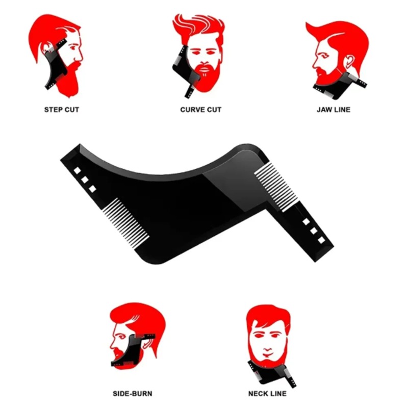 1 Stück Bartformungsschablone  – Men'S Grooming Tool Bewertung und Preis