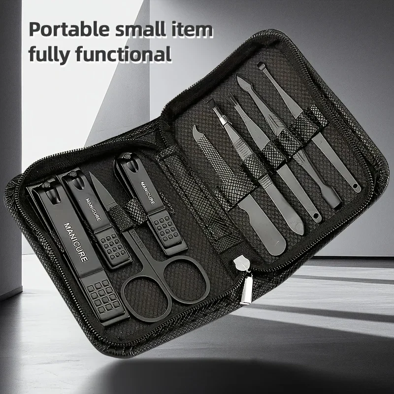 9-teiliges Maniküre-Set Pedikü – Men'S Grooming Tool Bewertung und Preis