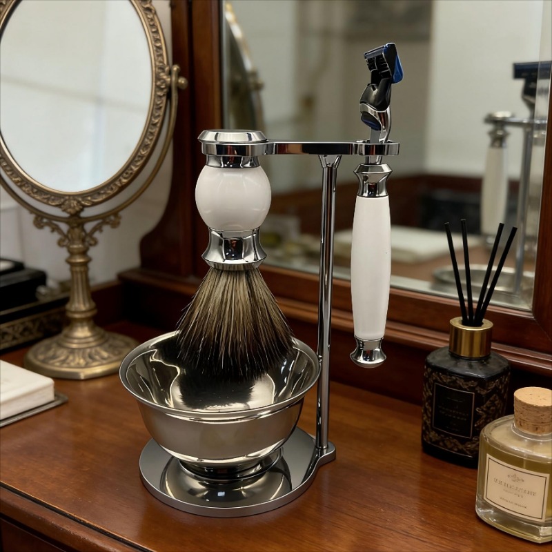 Klassisches Rasierset für Männ – Men'S Grooming Accessories Kit Bewertung und Preis