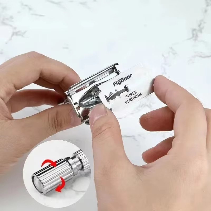 Doppelklingen-Rasierer für Män – Men'S Grooming Accessories Kit Bewertung und Preis