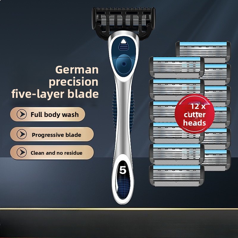 5-lagige manuelle Rasierklinge – Men'S Grooming Blade Bewertung und Preis